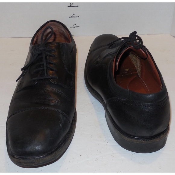 Johnston & Murphy black dress shoes sz 9.5M main image 4